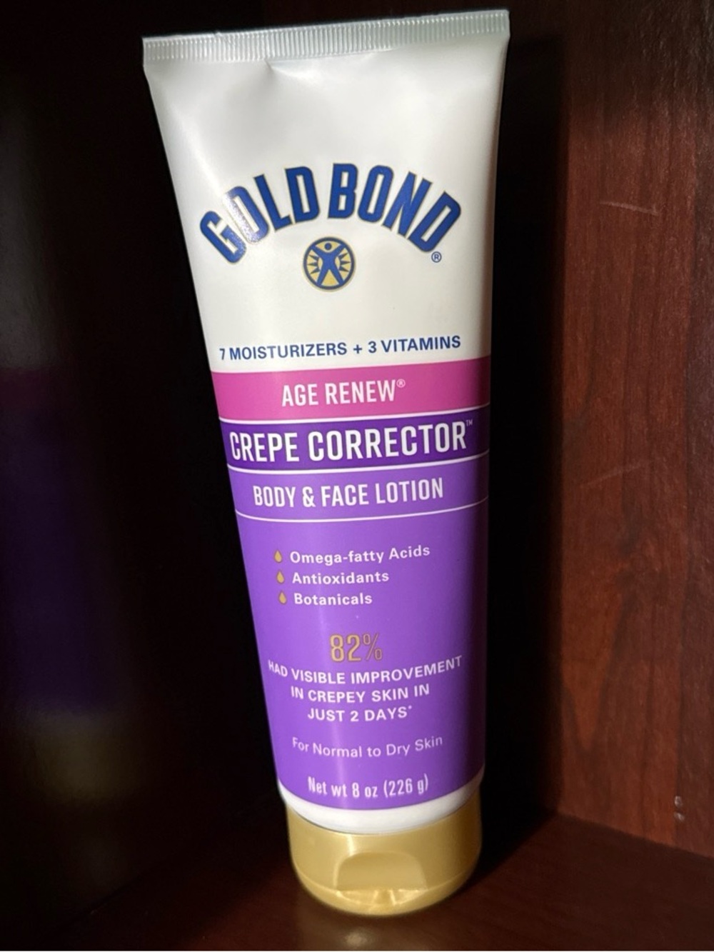 Gold Bond Age Renew Crepe Corrector Body & Face Lotion
